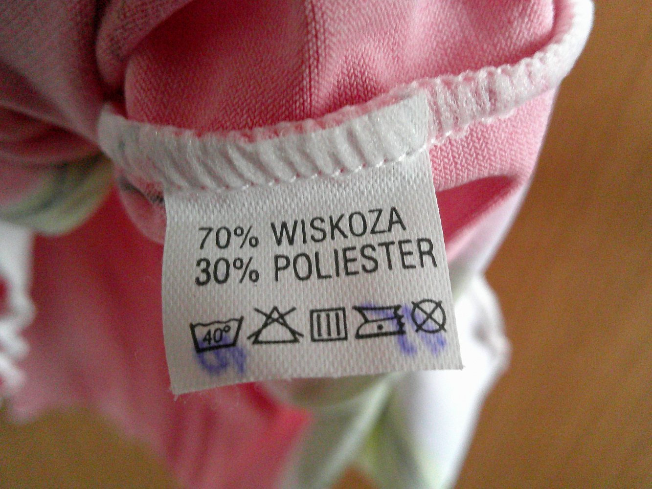 gemustertes T-Shirt Gr. XXXL