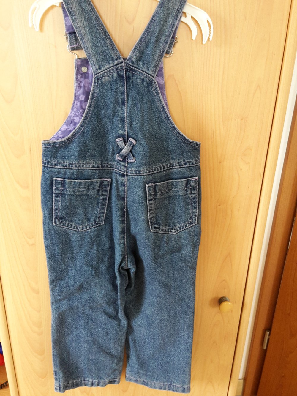 Jeanslatzhose in Gr. 92 von Papagino