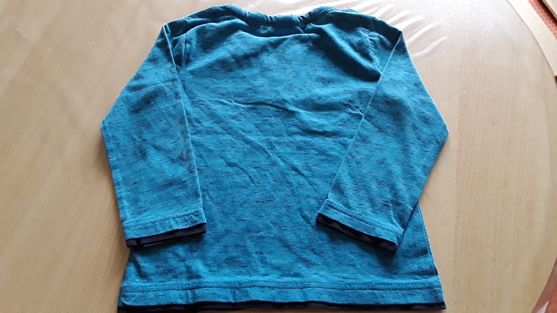 blaues Langarmshirt in Gr. 110 von Topolino