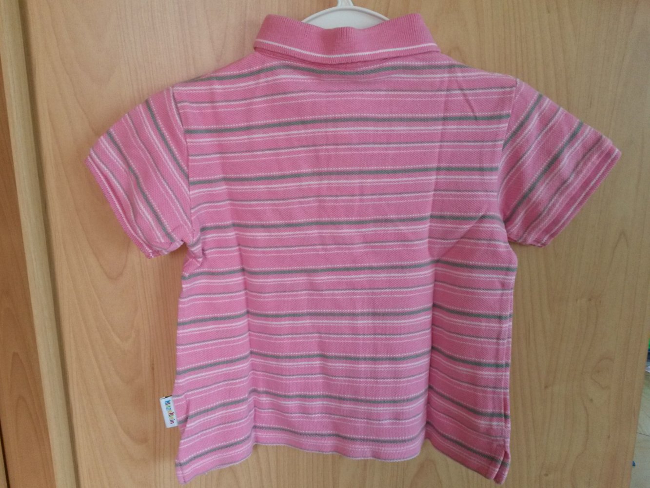 gestreiftes Poloshirt in Gr. 80 von Klitzeklein