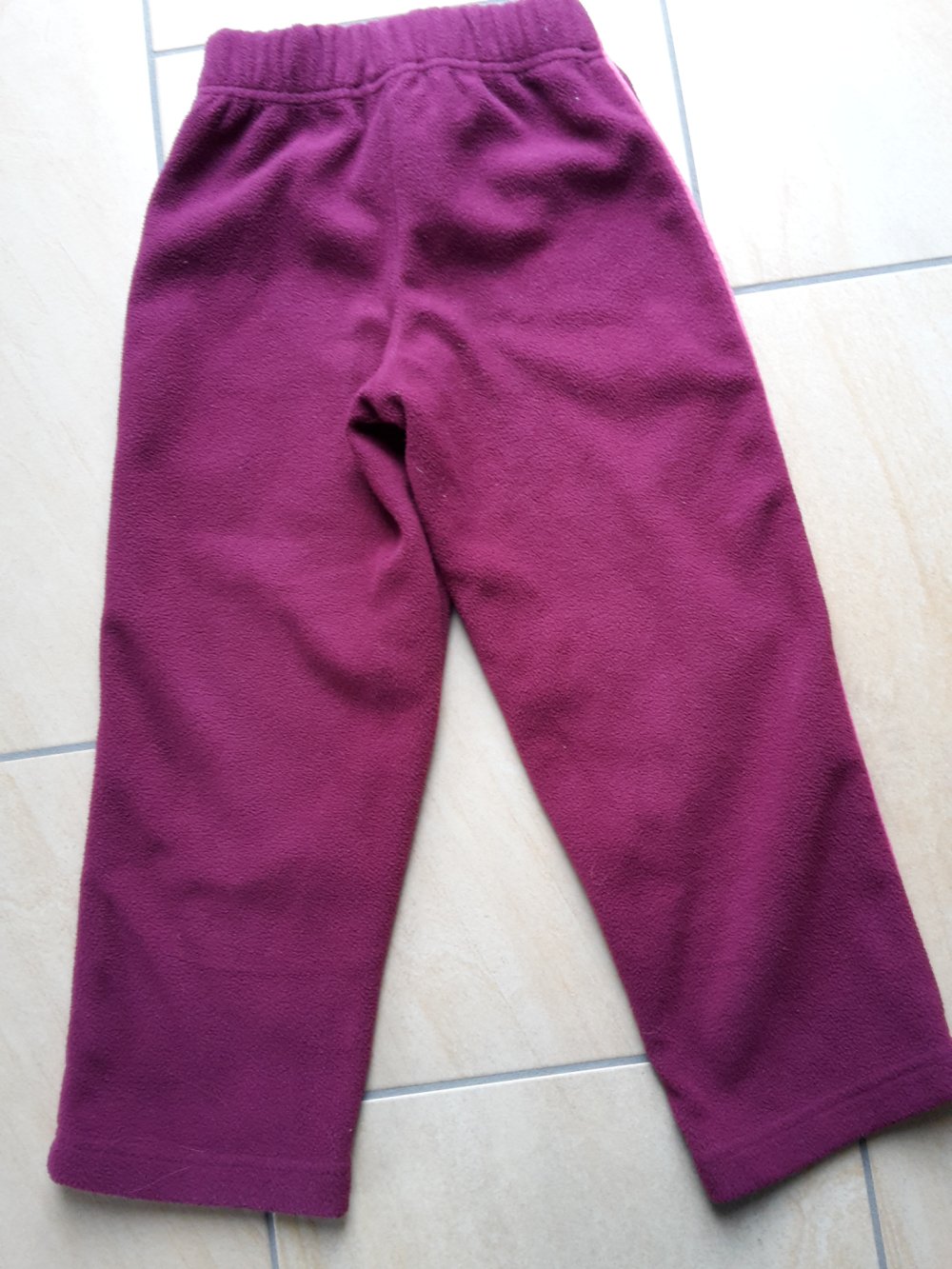 bordeauxfarbene Fleecehose in Gr. 110 von b.p.c. (Bon Prix)