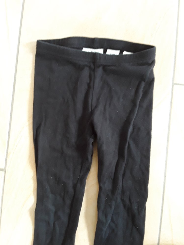 schwarze Leggings 104 