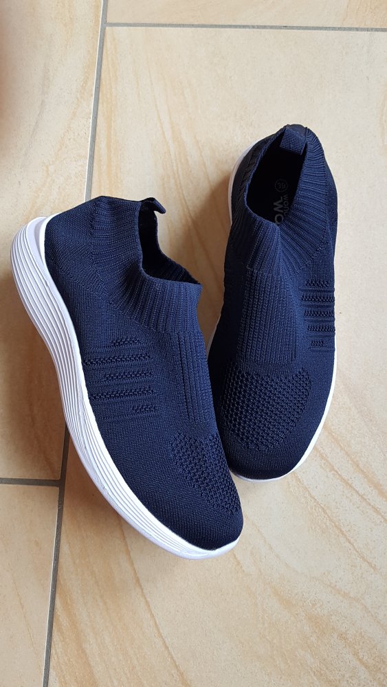 neue Wonder Walk Schuhe/ Schlupfschuhe  Gr. 39 - marine