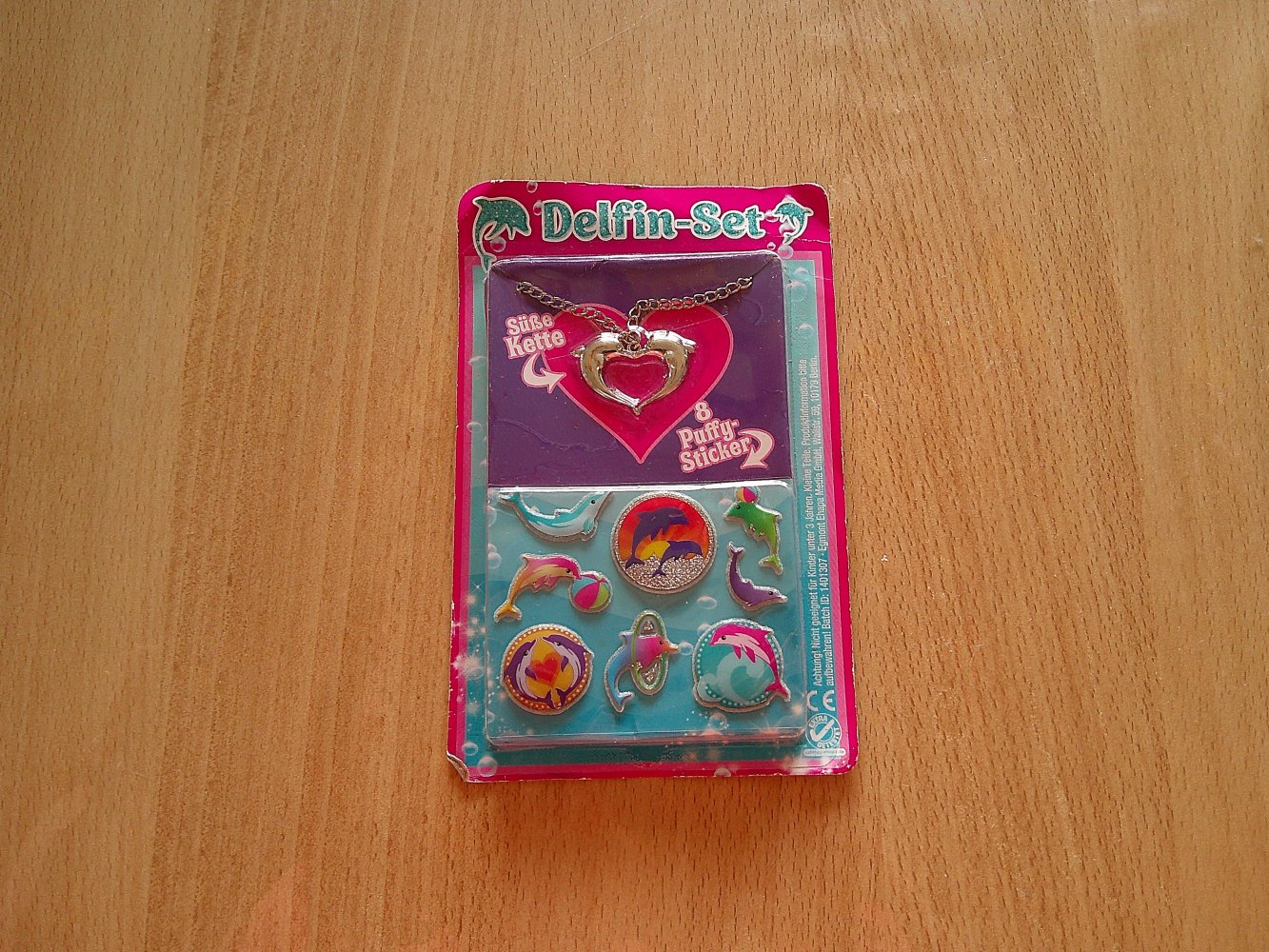 OVP Delfinkette mit Aufklebern