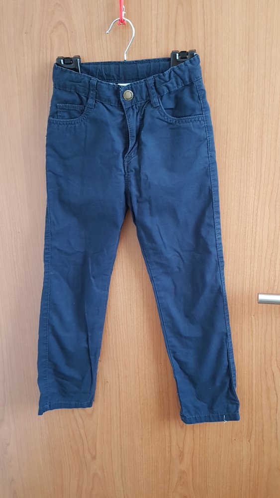 dunkelblaue Chinohose Gr. 116 von Topolino -  kaum getragen