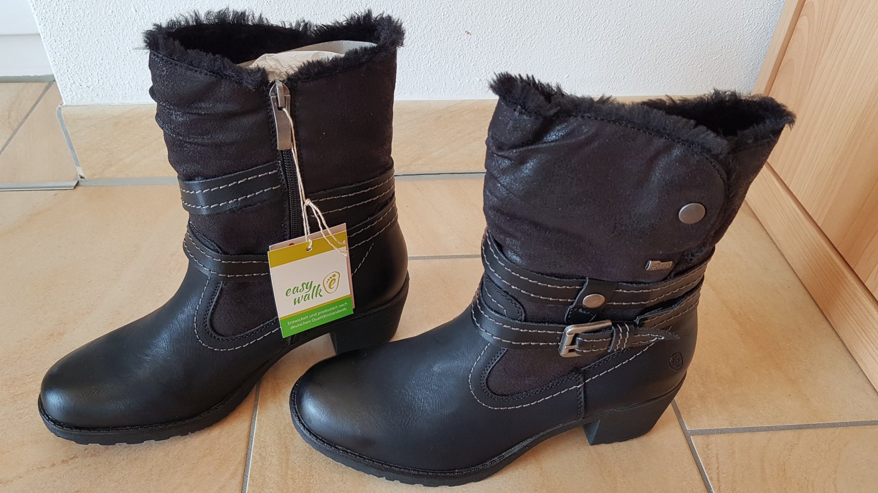 neue Winterstiefel Gr. 39 von easy walk mit Stoßdämpfungssystem