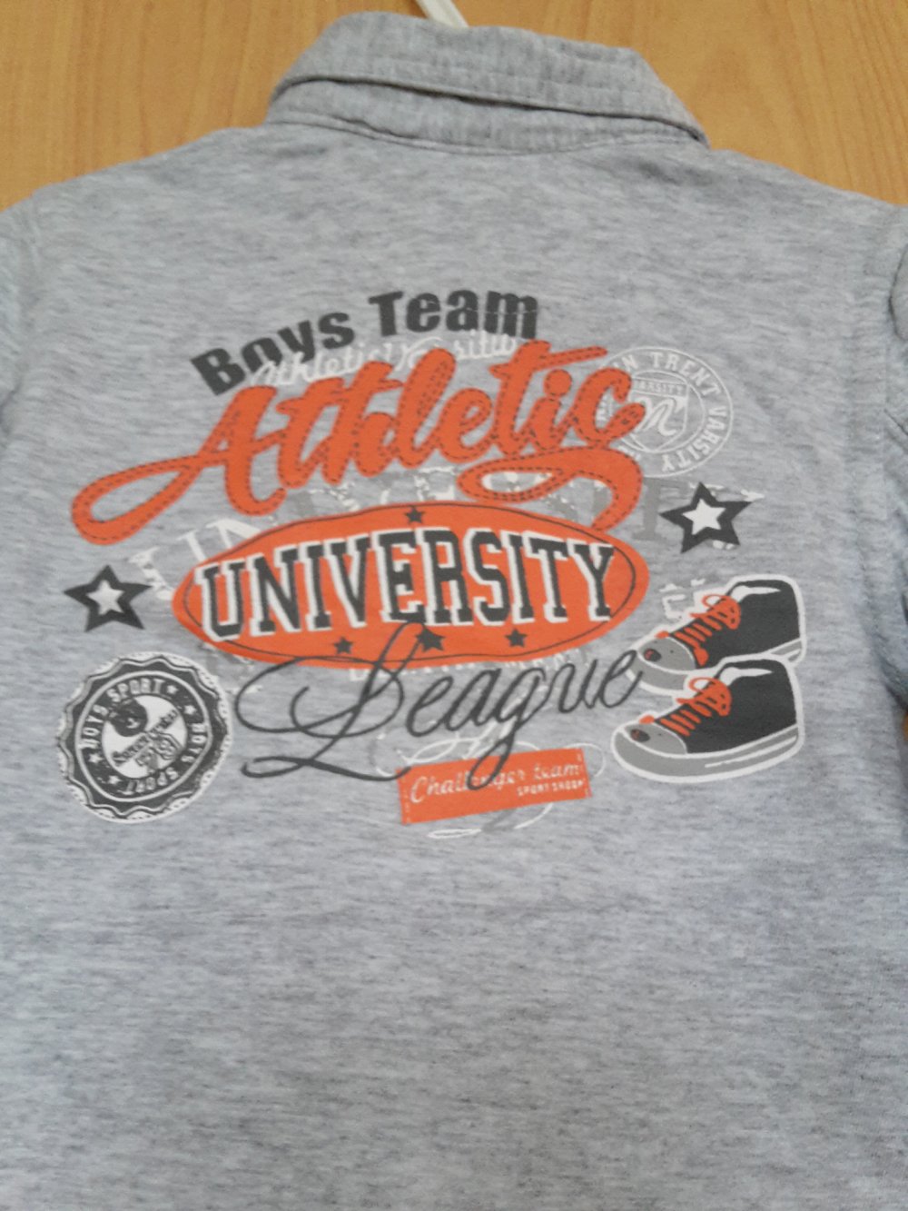 schönes Langarmshirt in Hemdoptik in Gr. 86