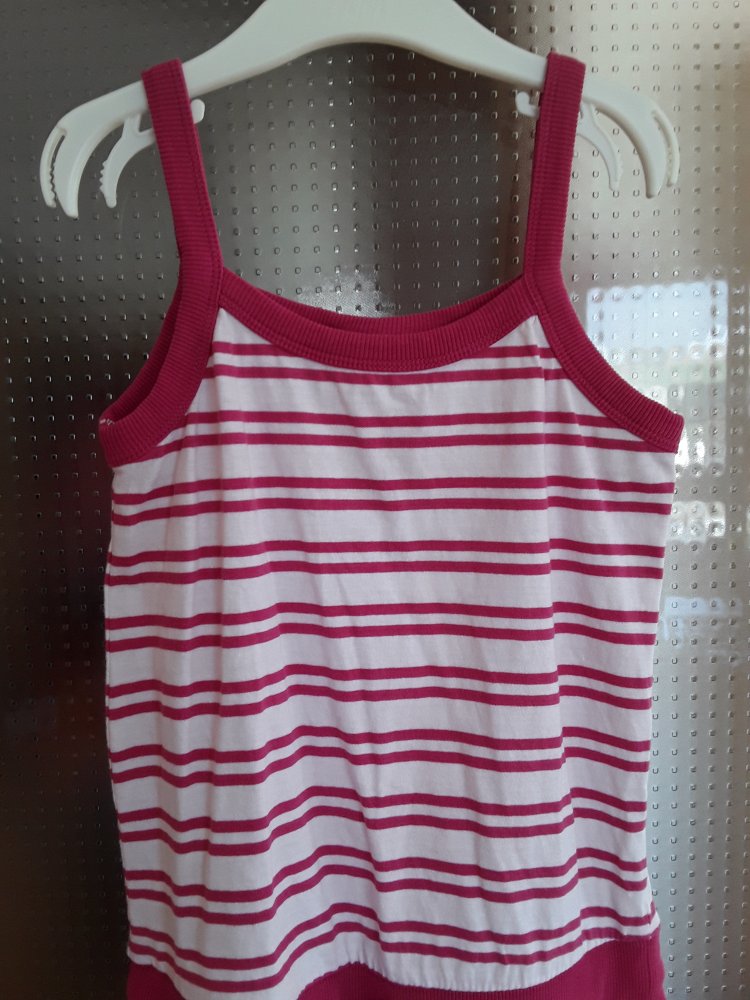 gestreiftes Kleid in Gr. 122/128