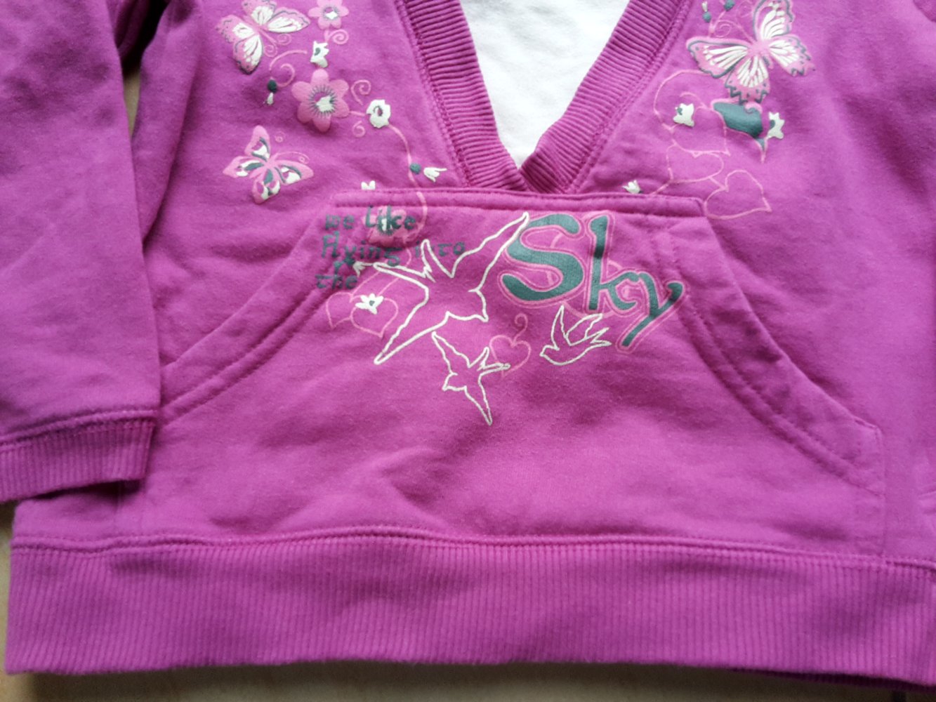 Sweatshirt in Gr. 92/98 von bonbini