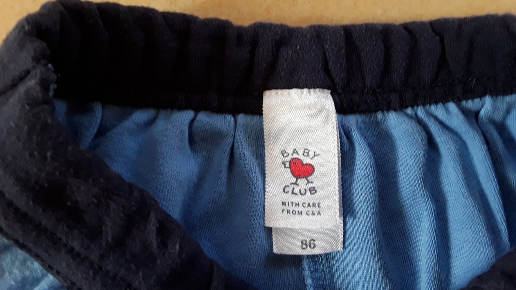 kurze blaue Hose 86 von C&A