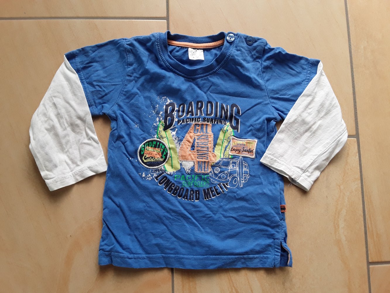 Langarmshirt in Gr. 86 