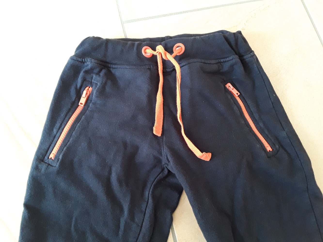dunkelblaue Jogginghose in Gr. 98 von Bon Prix