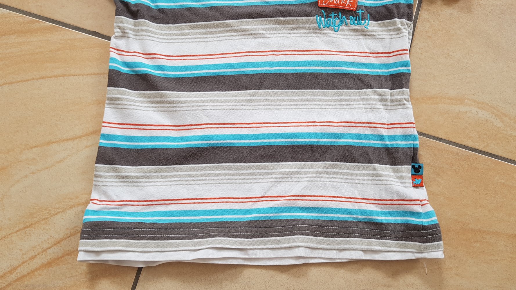 gestreiftes Poloshirt Gr. 122/128 von C&A