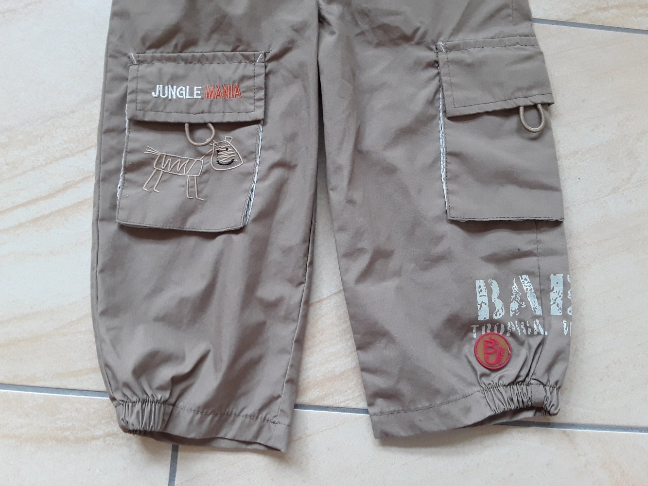 hellbraune Sommerhose in Gr. 86