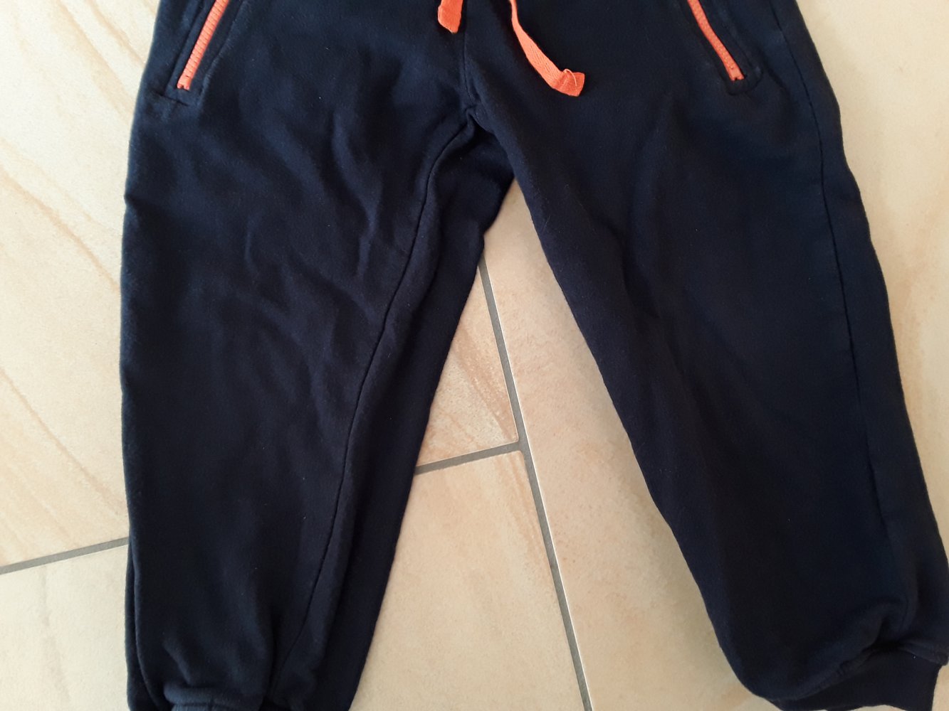 dunkelblaue Jogginghose in Gr. 98 von Bon Prix