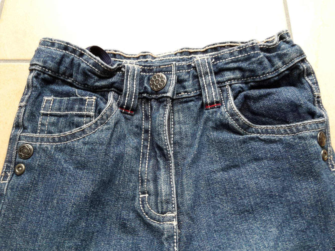 Thermo-Jeanshose in Gr. 98/104 