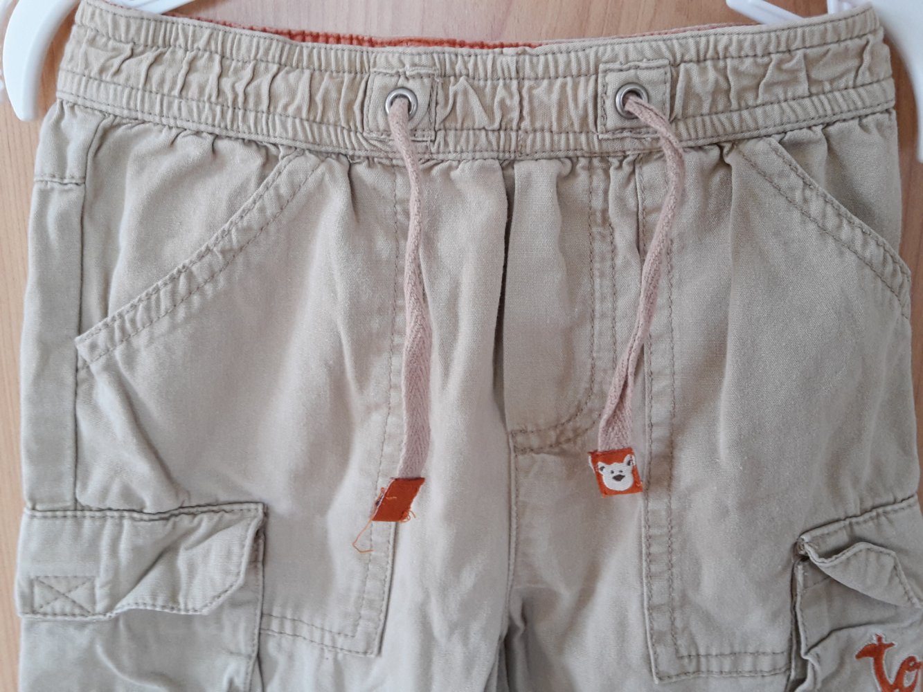 Hose / Stoffhose/ Cargohose in Gr. 74 von Babies Wear