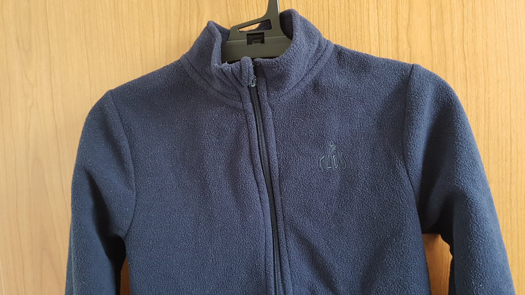 blaue Fleecejacke Gr. 116 von Blue Seven