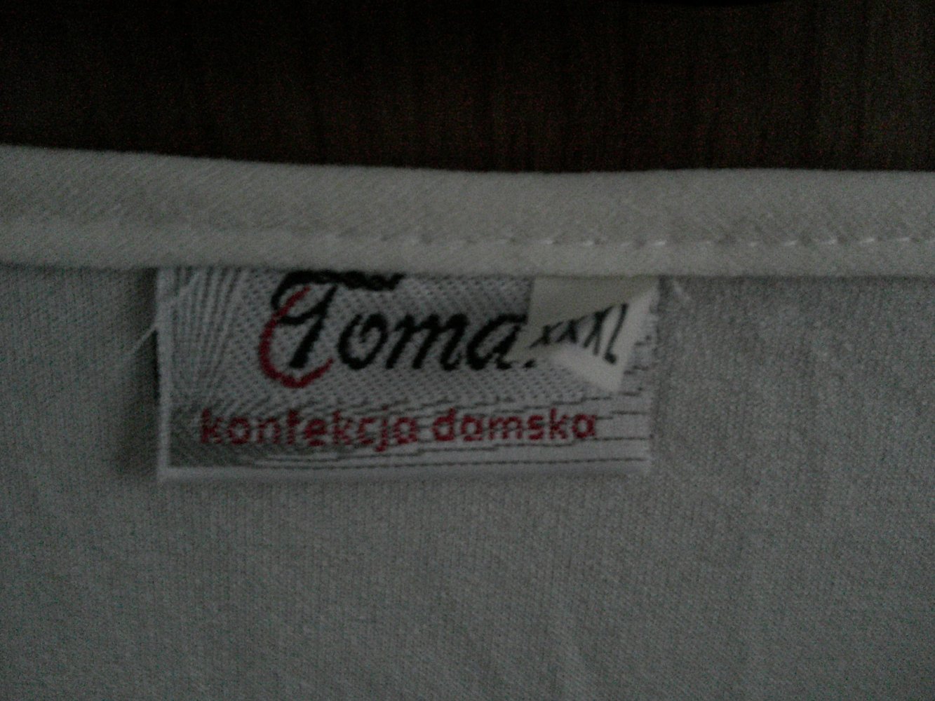cremefarbenes Top Gr. XXXL