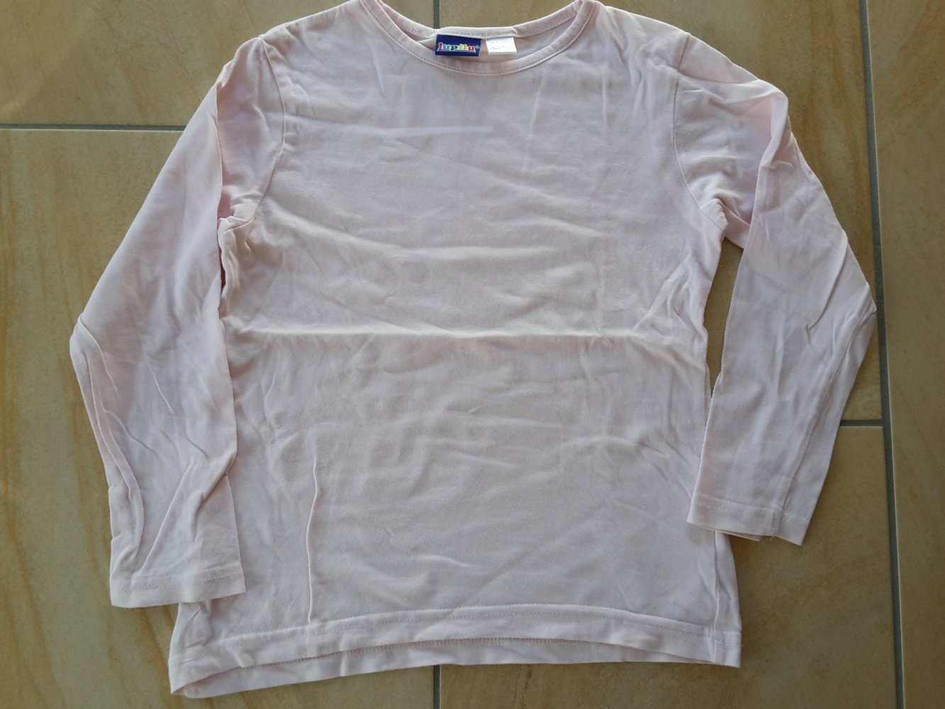 rosafarbenes LAShirt in Gr. 110/116 