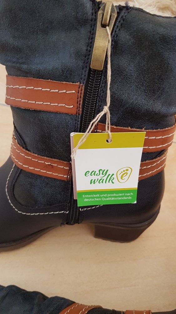neue Winterstiefel Gr. 39 von easy walk mit Stoßdämpfungssystem
