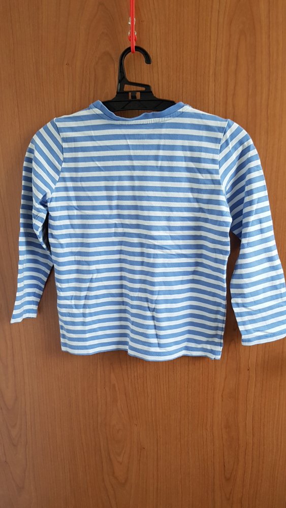 gestreiftes, Langarmshirt/ Pulli in Gr. 110/116 von Tchibo