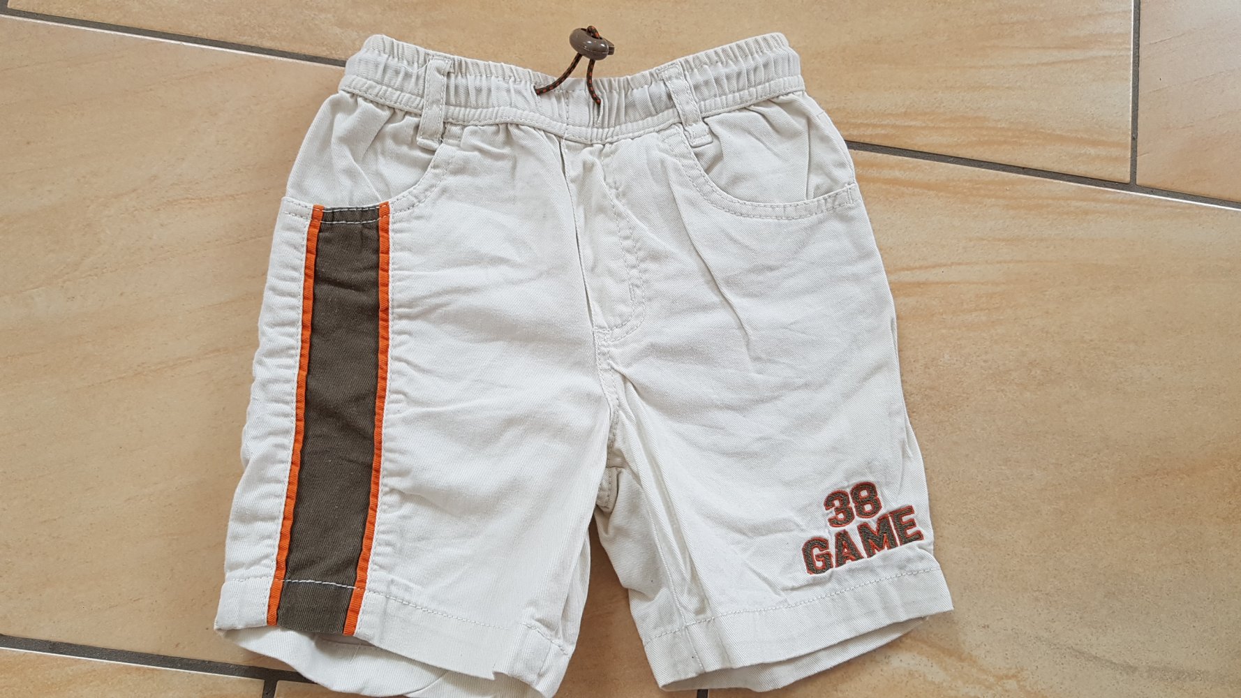 beige Shorts Gr. 98 Port Louis Kids