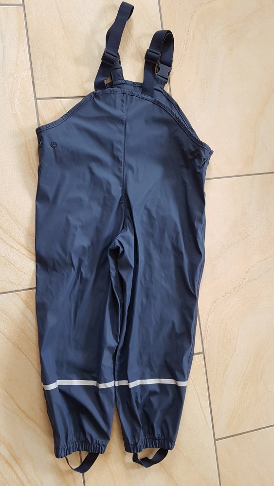 ungefütterte Regenhose Gr. 110/116 von lupilu - kaum getragen