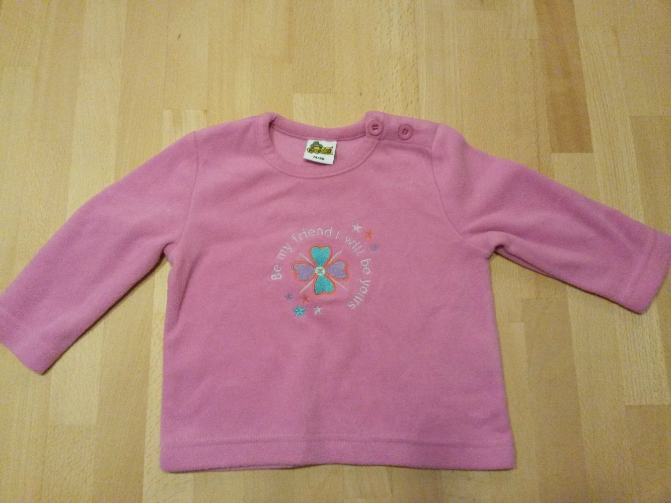Fleecepullover in Gr 74/80 von Papagino