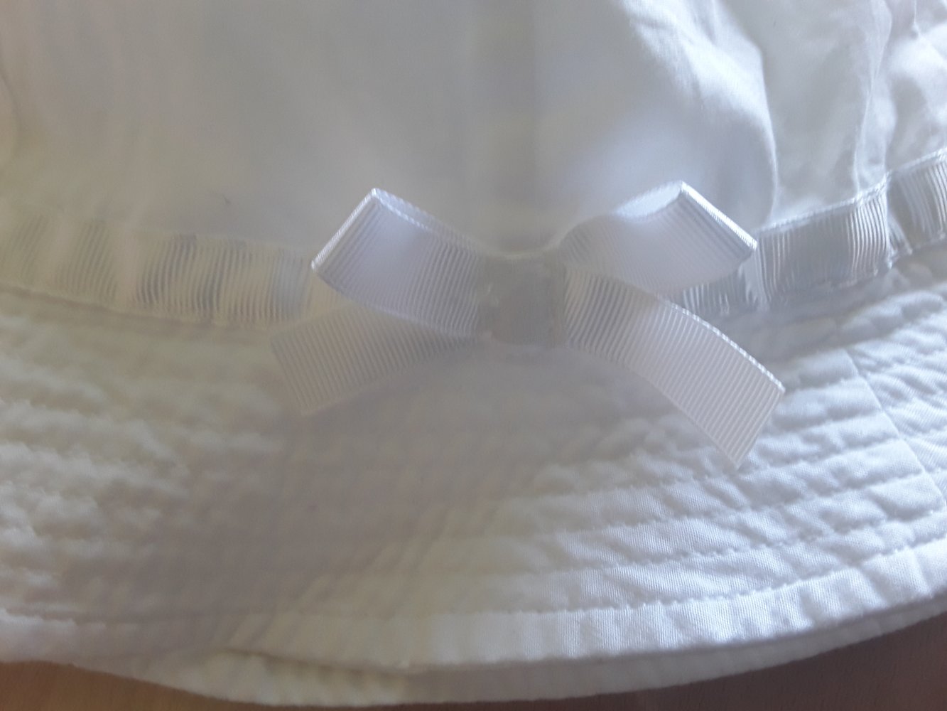 weißer Sommerhut in Gr. 104/116 von H&M - wurde nie getragen
