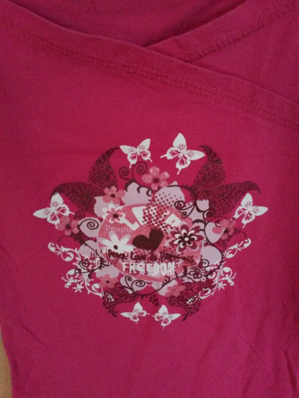 pinkfarbenes Kleid in Gr. 110