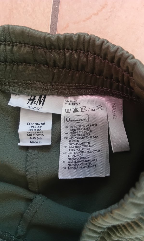 Jogginghose Gr. 110/116 von H&M