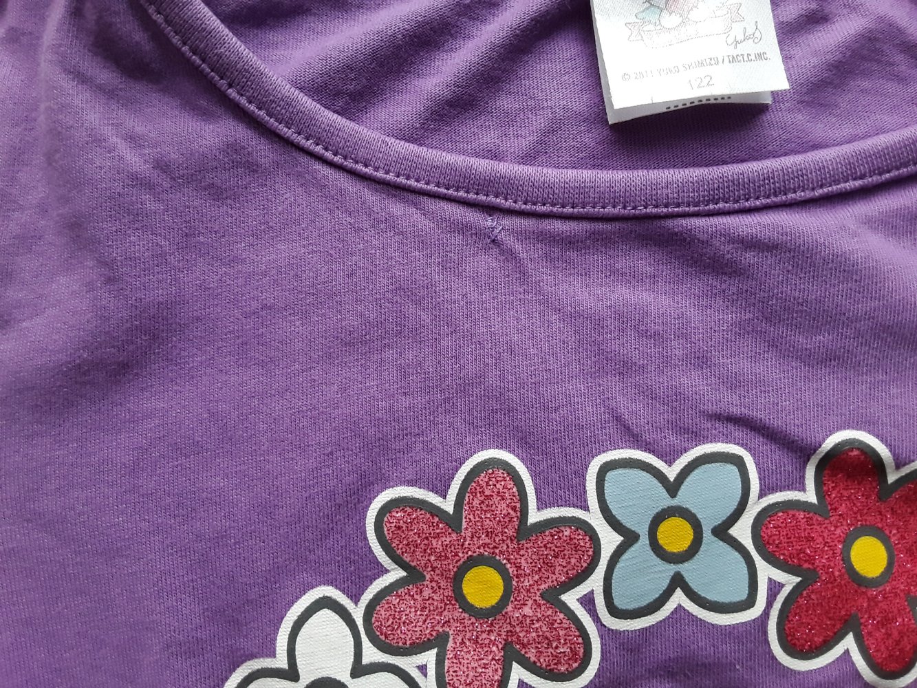 lila LAShirt mit Angel Cat Sugar in Gr. 122