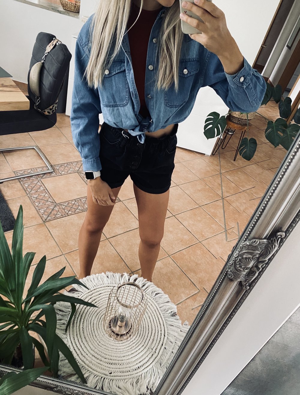 Tolles Jeanshemd langarm Bluse True vintage