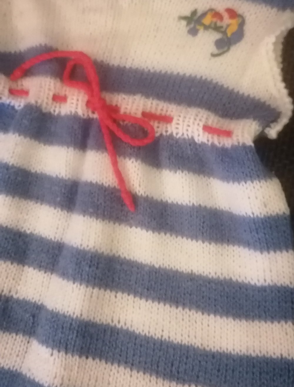 Vintage Strickkleidchen handmade