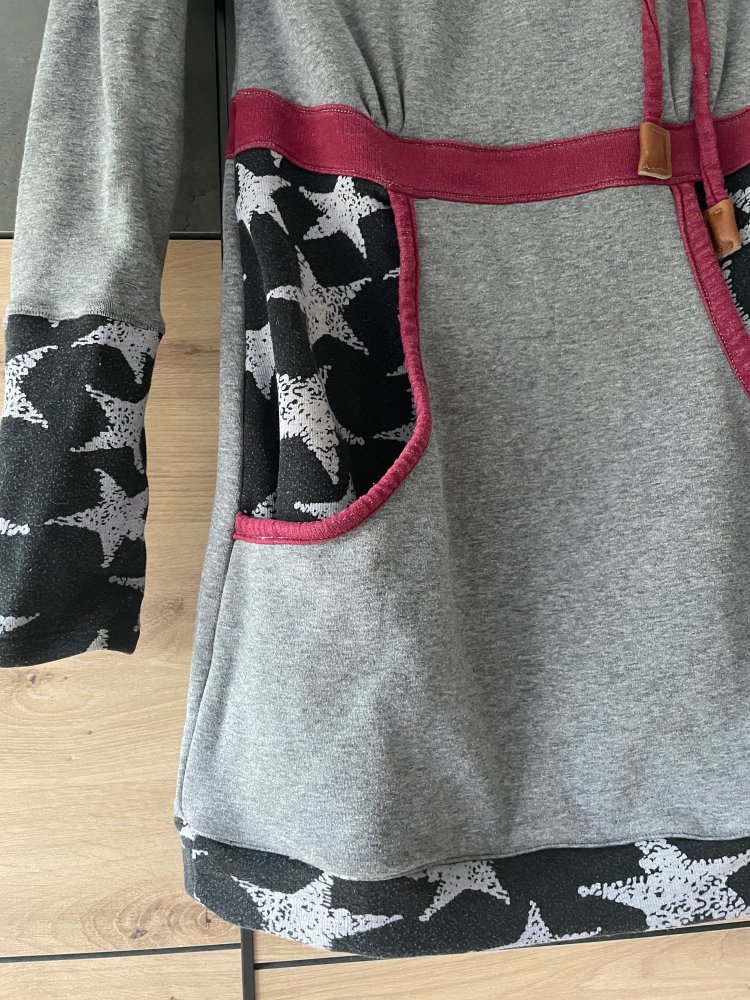 Langer Fleecepullover - Pullover - sehr warm - Fleece - S