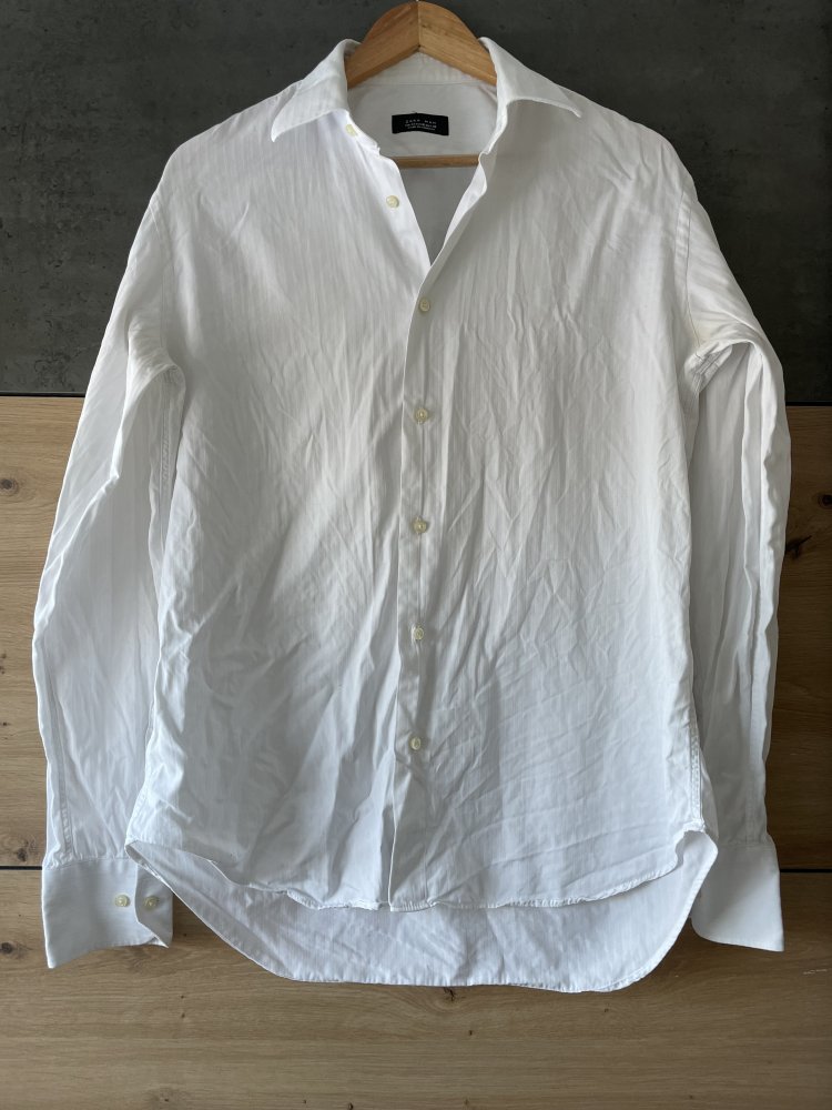 Herren Hemd - Langarm - Zara Man - 42 - weiß