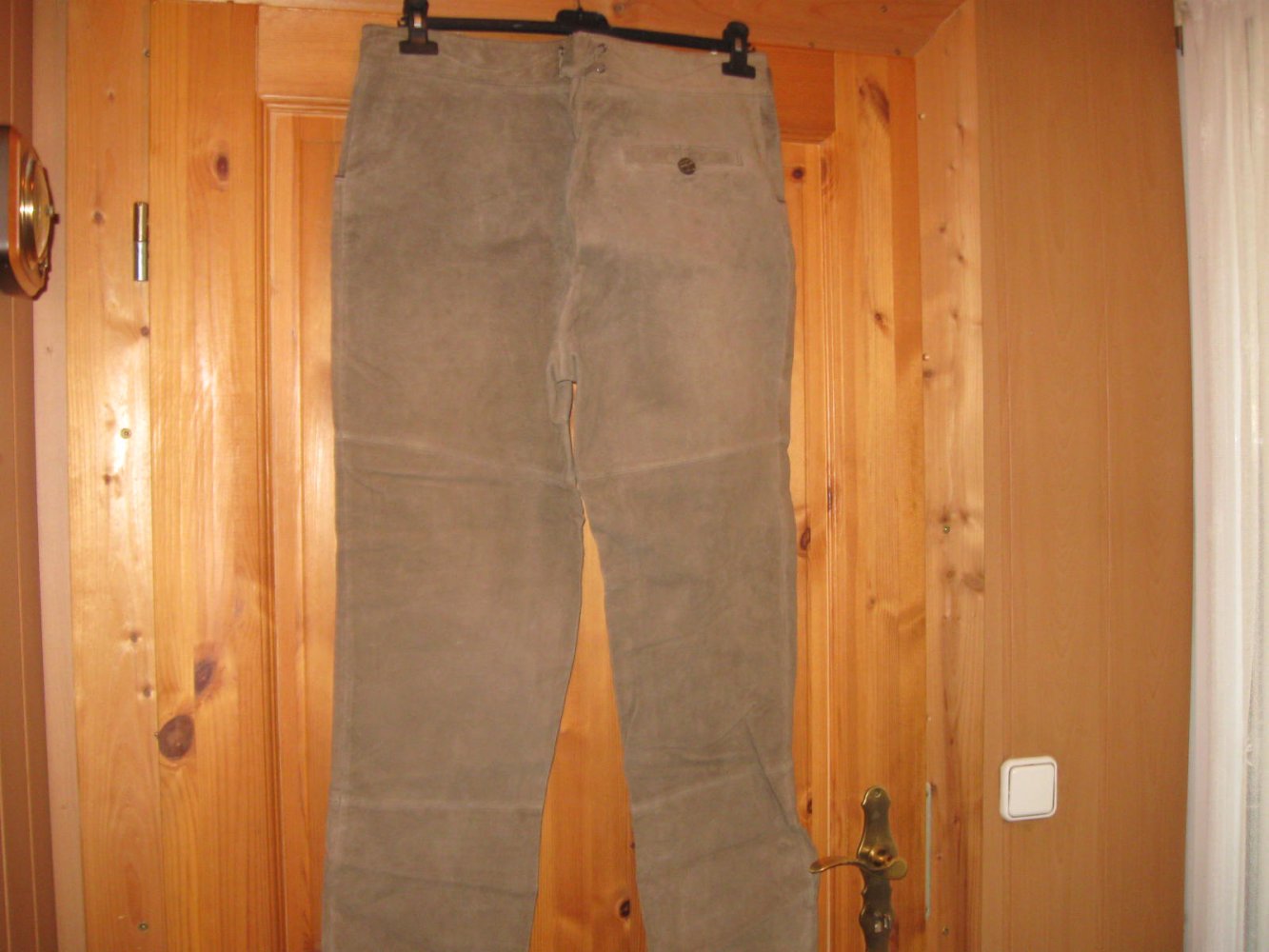 *** NEU ~ Braun ~ Lederhose ~ Trachten Style ***