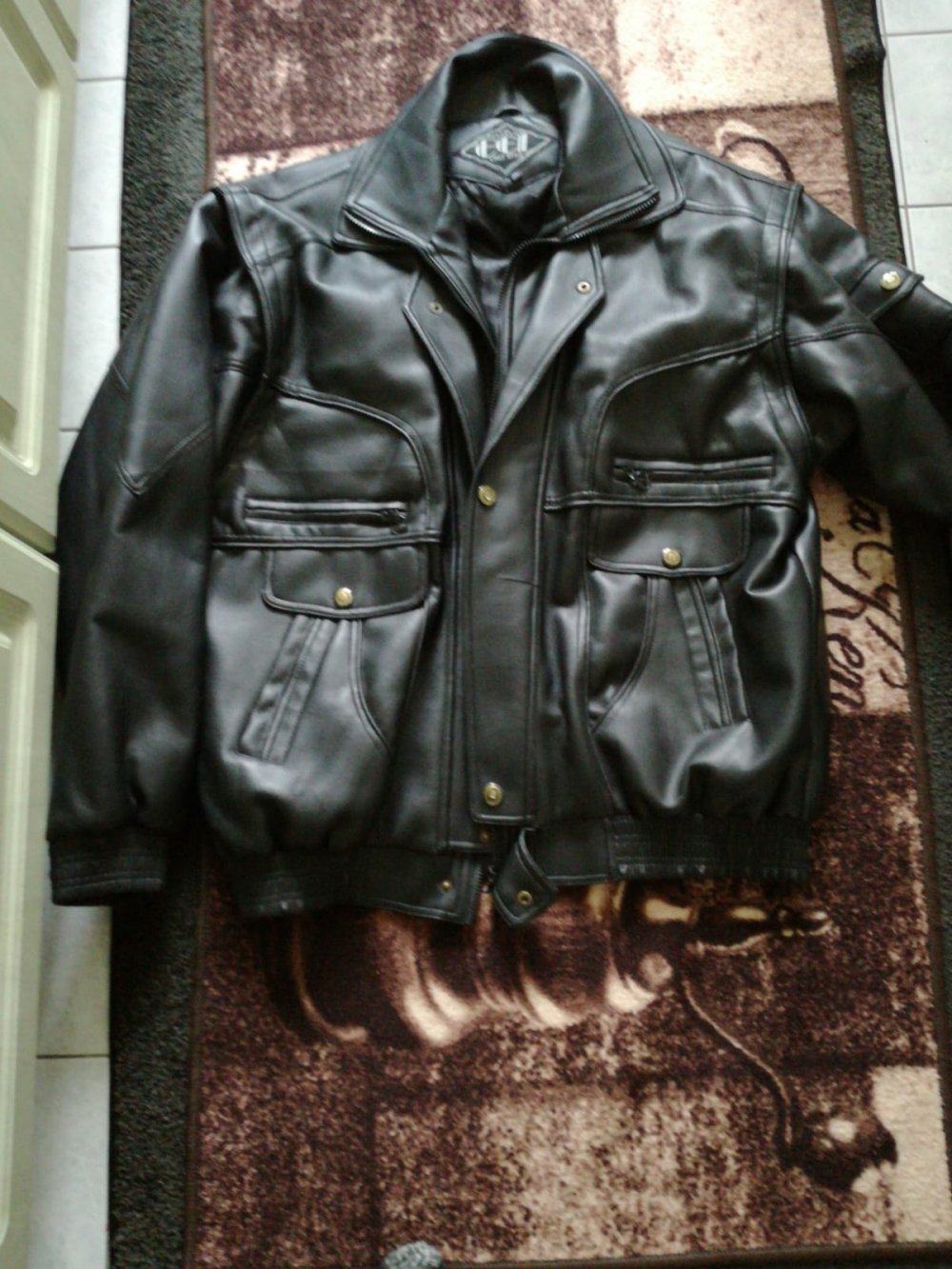 *** Neu ~ 2 in 1 ~ Kunst Leder Jacke ***
