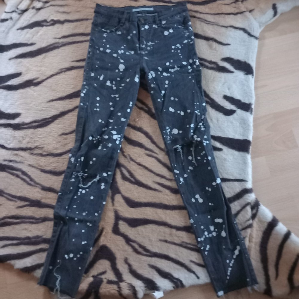 *** Extravagante ~ Jeans ~ Farbkleckse ***