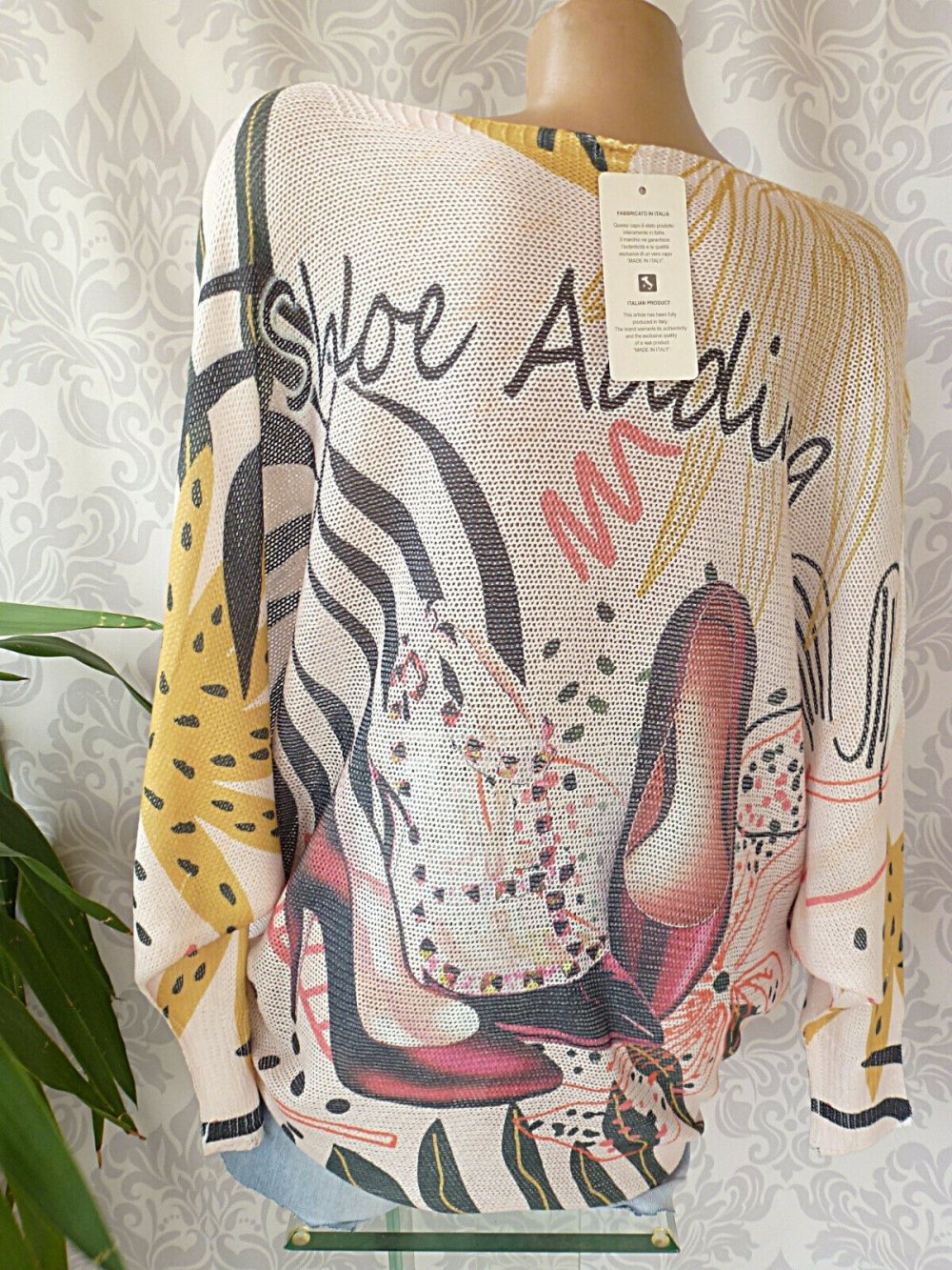 *** Neu ~ Strick Pullover ~ Print ***