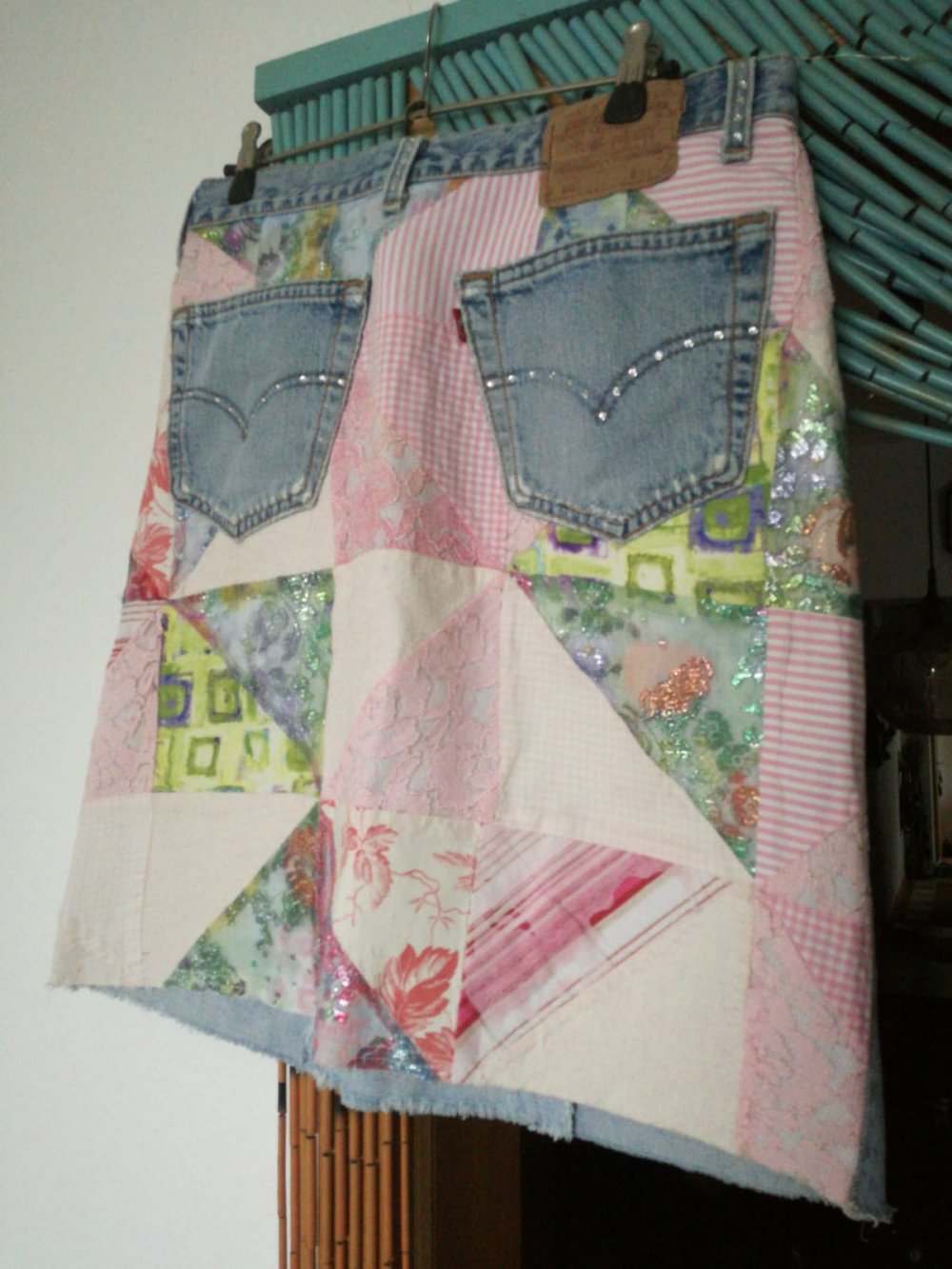 *** Crazy ~ Ausgefallen ~ Jeans ~ Rock ***