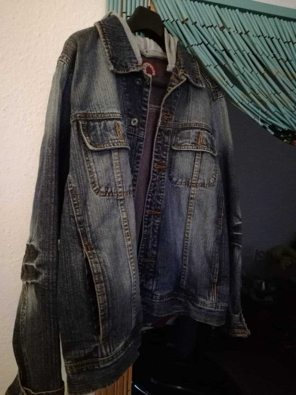 *** Tolle ~ Jeans ~ Jacke ~ Kapuze ***