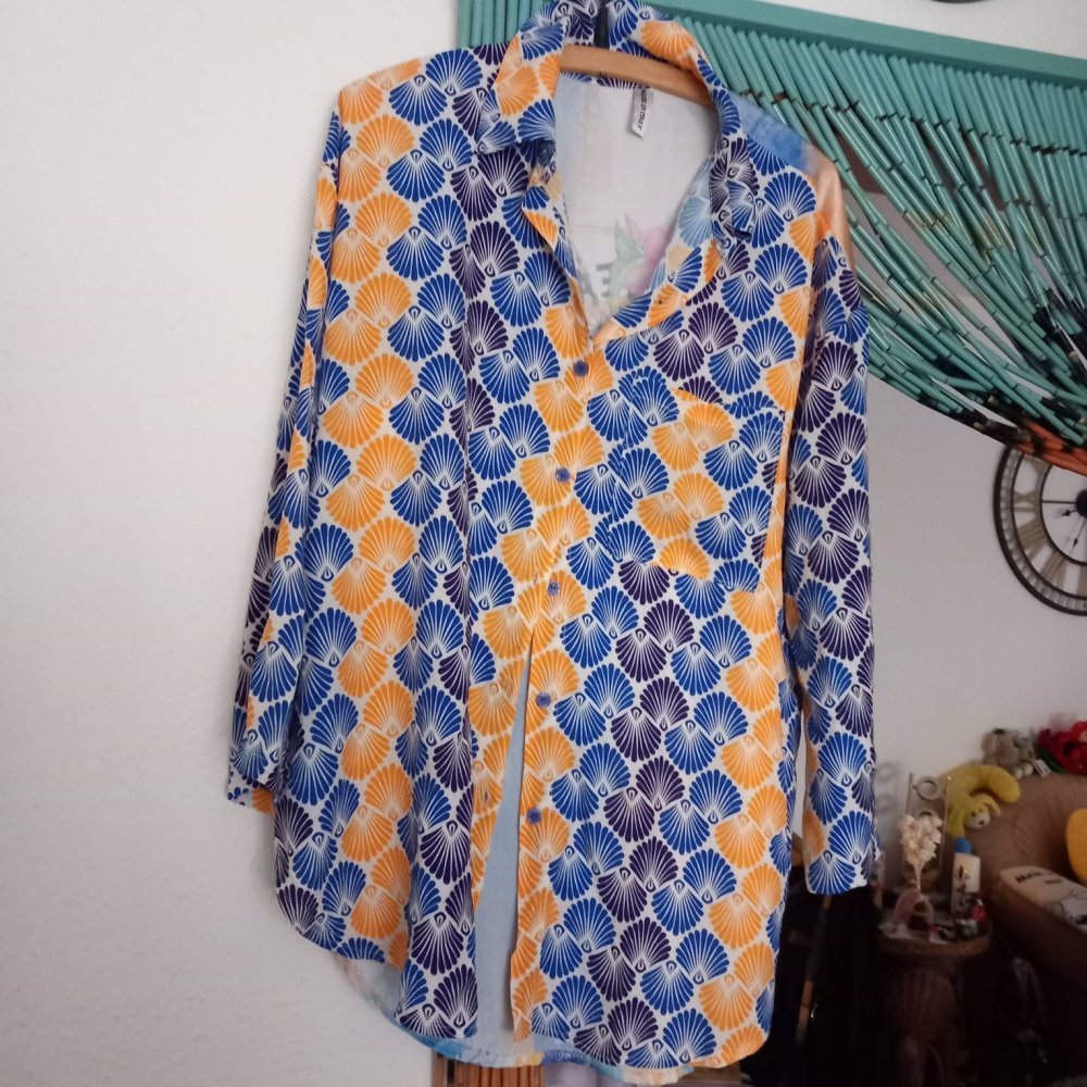 *** Schrill ~ Bluse ~ Farbenfroh ***