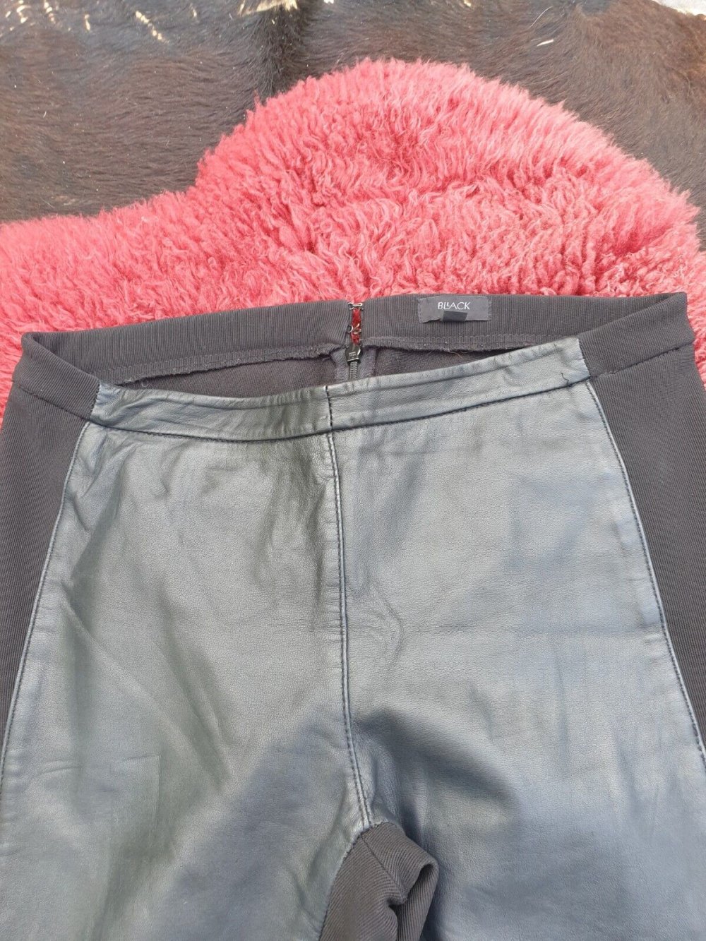 *** Hammermäßige ~ Echtleder ~ Leggings ~ Bllack ***
