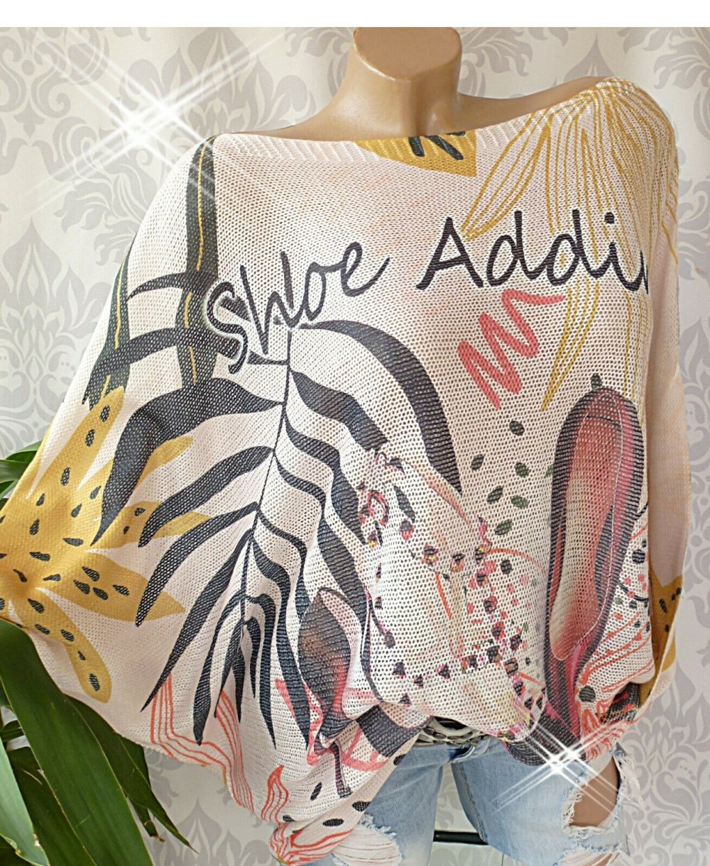 *** Neu ~ Strick Pullover ~ Print ***