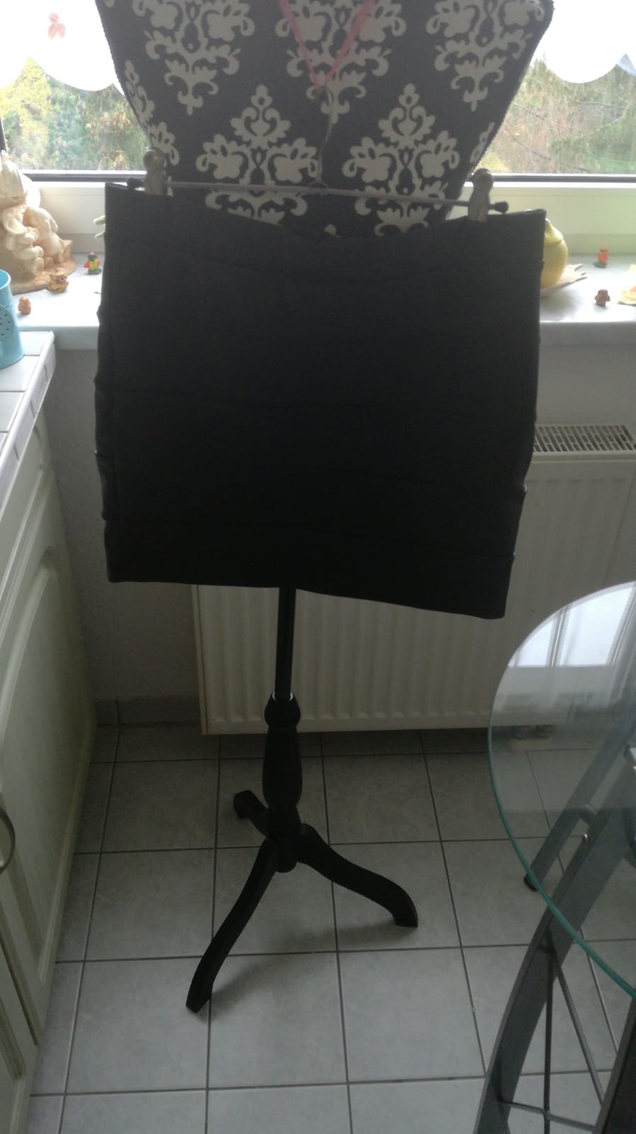 *** Mini Kunst Leder Rock ***