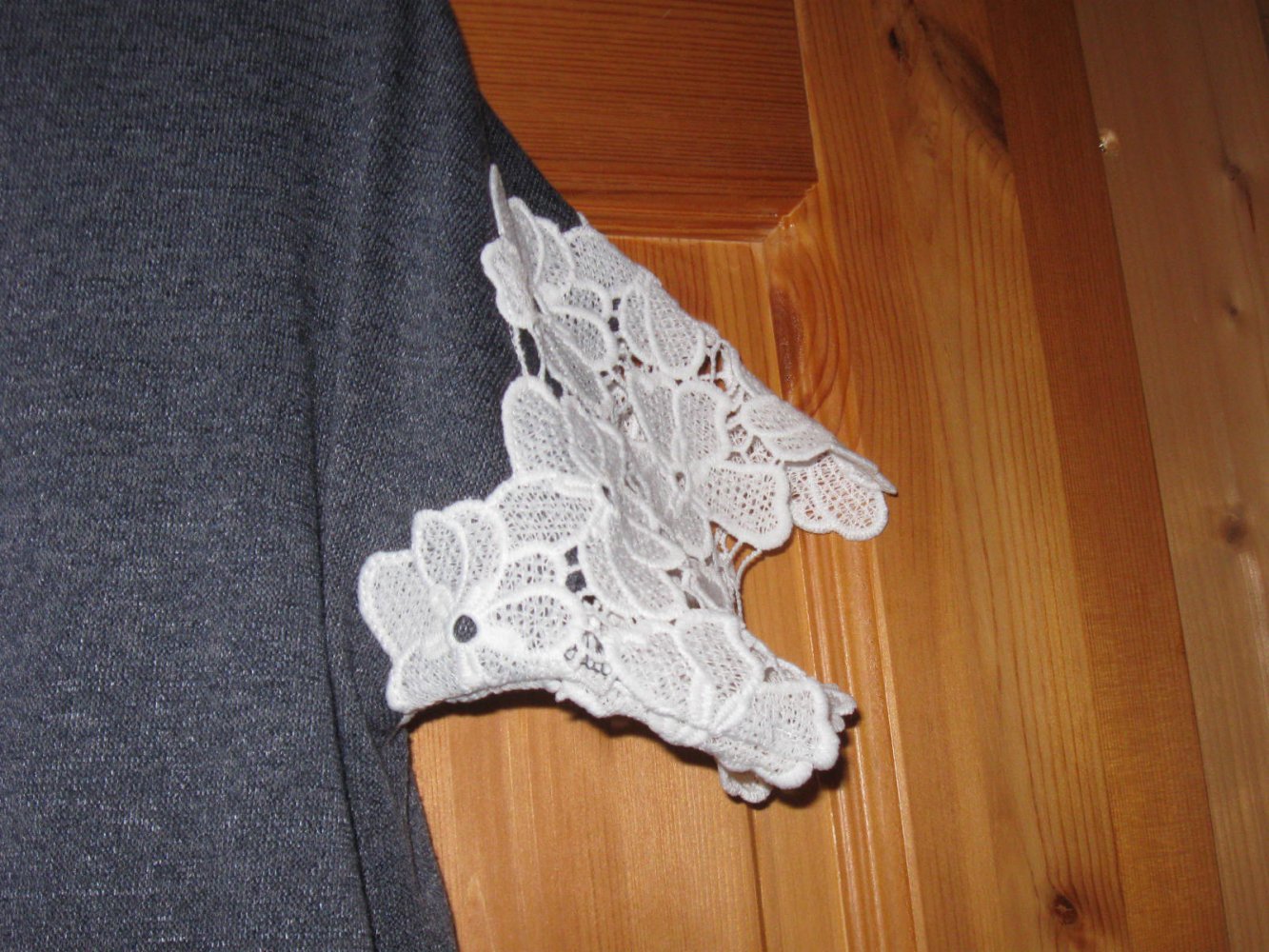 *** Mega ~ Süss ~ Kurz ~ Shirt ~ Spitze ***
