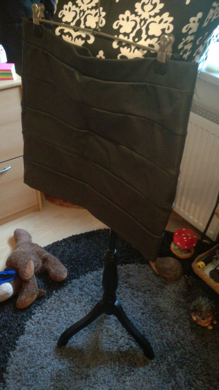 *** Mini Kunst Leder Rock ***