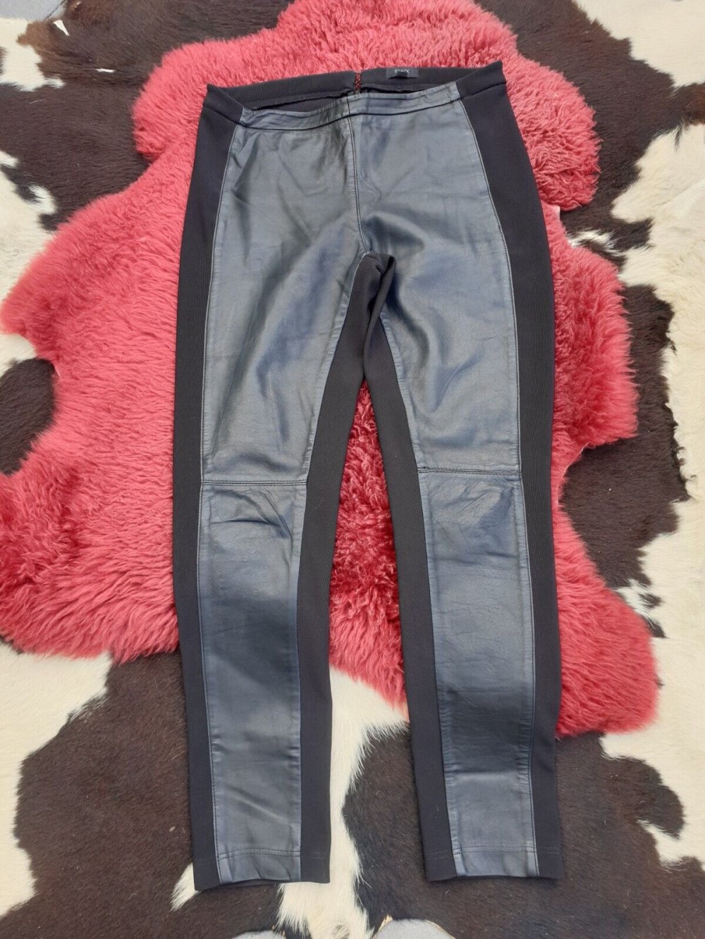 *** Hammermäßige ~ Echtleder ~ Leggings ~ Bllack ***
